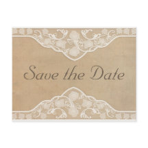 Mooie  Canvas & Kant Kijk Save the Date