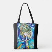 Mooie canvas tas "Bliss" (Achterkant)