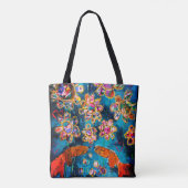 Mooie canvas tas 'Daschunds in Love' (Achterkant)