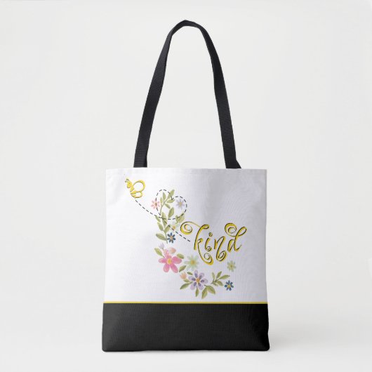 Mooie Canvas tas van bijen (Voorkant)