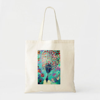 Mooie canvas tas: "Verhoog de positieve kant" Tote Bag