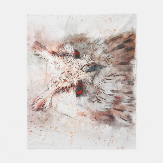 Mooie Canvas tas voor oproerstaartwieken Fleece Deken (Voorkant)