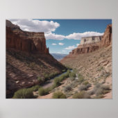 Mooie Canyon Uitzicht Poster Home Decor (Voorkant)
