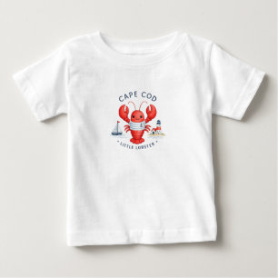 Mooie Cape Cod Kreeft Baby T-Shirt Cape Cod