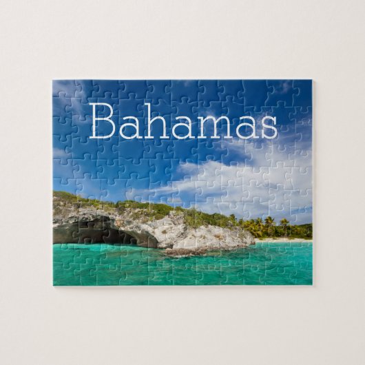 Mooie Caraïbische kust Legpuzzel (Horizontaal)