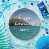 Mooie Caribische eiland pensioen papier Bord (Feest)