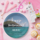 Mooie Caribische eiland pensioen papier Bord (Feest)