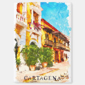 Mooie Cartagena Colombia Caribe magneet (Voorkant)