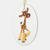 Mooie Cartoon Baby Giraffe Ornament (Links)