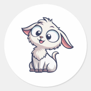 Mooie Cartoon Dier Sticker