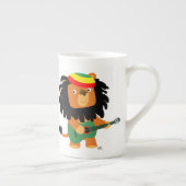Mooie Cartoon Leeuw van Zion Bone China Mok (Rechts)