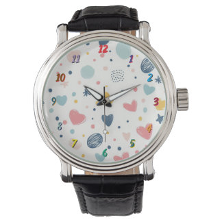 Mooie Cartoon Lucht Horloge