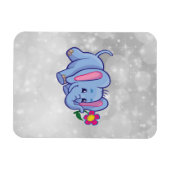 Mooie cartoon olifant magneet (Horizontaal)