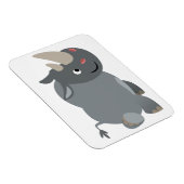 Mooie Cartoon Oplaadbare Neushoorn Flexibele Magne Magneet (Rechterzijde)