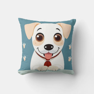 Mooie Cartoon Puppy voor kinderkamer Kussen