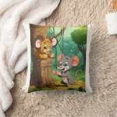 Mooie cartoonist Kussen (Deken)