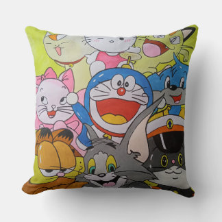 Mooie Cartoonpersonages Print Kussensloop Kussen