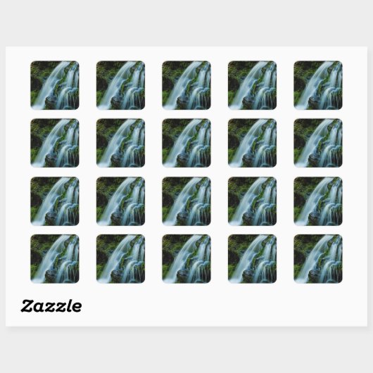 Mooie Cascade waterval Sticker (Vel)