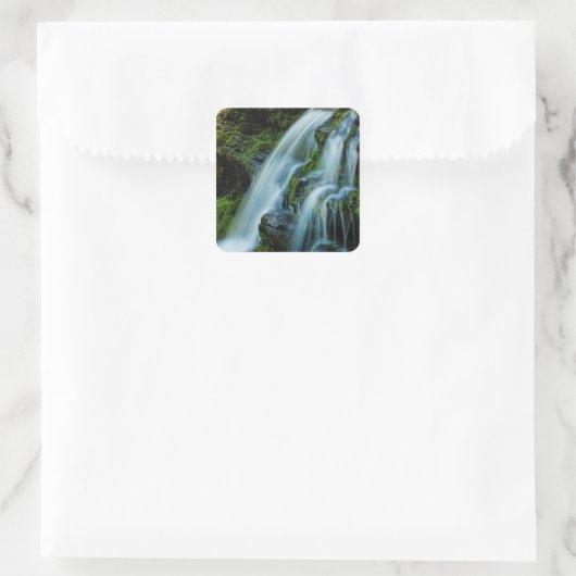 Mooie Cascade waterval Sticker (Tas)