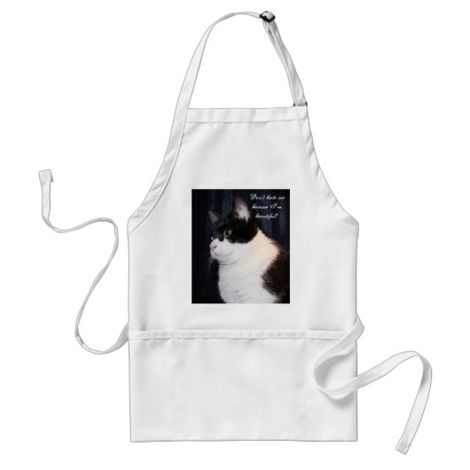Mooie Cat Apron Standaard Schort (Voorkant)