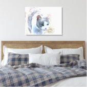 Mooie Cat Canvas Art (Insitu (Slaapkamer))