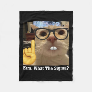 Mooie Cat Meme Clic Art Schattige Kitten Erm Fleece Deken