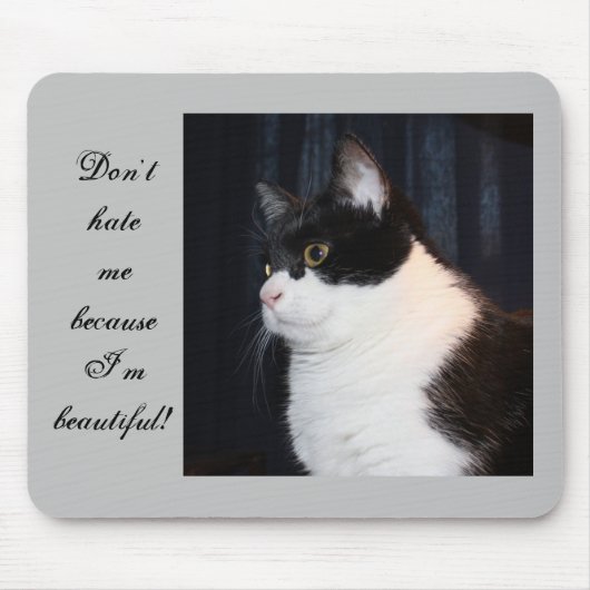 Mooie Cat Mousepad Muismat (Voorkant)