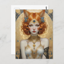 Mooie catgirl, Postcrossing