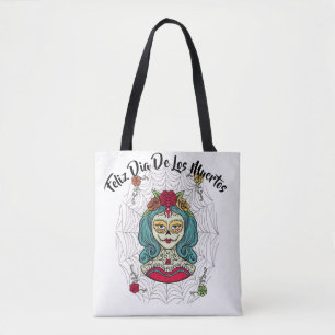 Mooie Catrina Feliz Día DE Muertos Tote Bag