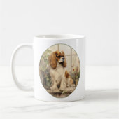 Mooie Cavalier Spaniel Koffiemok (Links)