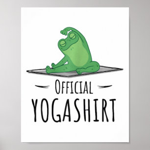 Mooie Chakra Yogi Namaste En Meditaties Om M Poster