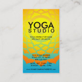 mooie chakras yoga loyaliteitsprogramma klantenkaartje (Voorkant)