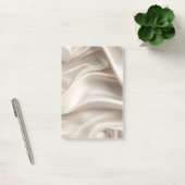 Mooie Champagnetinten Goud Romantische Nep Satijn  Post-it® Notes (Kantoor)