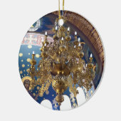 Mooie Chandelier in de kathedraal Keramisch Ornament (Links)