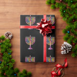 Mooie  Chanoeka Menorah Happy Chanoeka Cadeaupapier<br><div class="desc">Mooie  Chanoeka Menorah Happy Chanoeka</div>