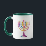 Mooie  Chanoeka Menorah Happy Chanoeka Mok<br><div class="desc">Mooie  Chanoeka Menorah Happy Chanoeka</div>