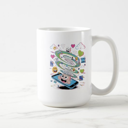 Mooie Chaos  Koffiemok (Rechts)