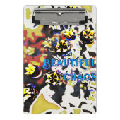 Mooie Chaos Mini Klembord (Voorkant)