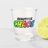 Mooie Chaos Shot Glas (Voorkant)