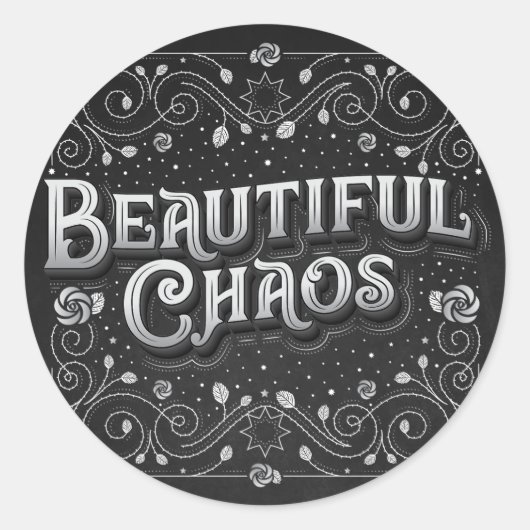 Mooie Chaos / Stickers (Voorkant)