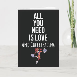 Mooie Cheerleader Kaarten Cheerleader Sport Cheer