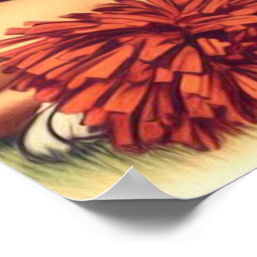 Mooie Cheerleaders Poster (Hoek)