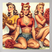  Mooie Cheerleaders Poster (Voorkant)