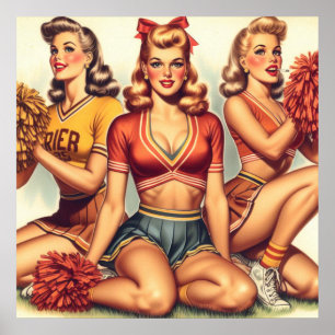 Mooie Cheerleaders Poster