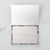 Mooie Cheery Sweet Floral Happy Birthday Kaart (Binnen)