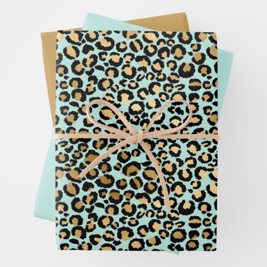 Mooie Cheetah Exotic Inpakpapier Vel (In situ)