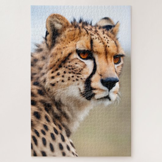 Mooie Cheetah Legpuzzel (Verticaal)