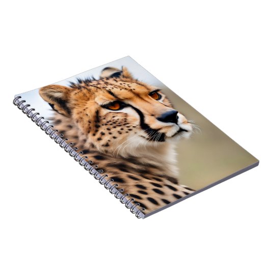Mooie Cheetah Notitieboek (Rechterzijde)