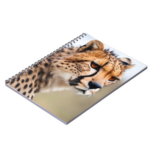 Mooie Cheetah Notitieboek (Linkerzijde)