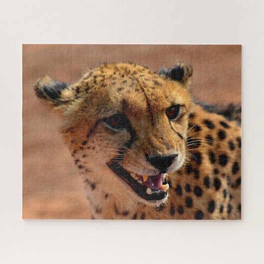 Mooie Cheetah Predator, Jigzaag Puzzle Legpuzzel (Horizontaal)
